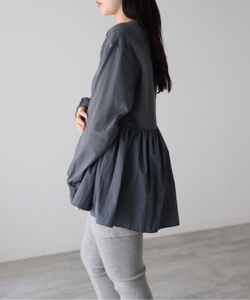 model：164cm. 着用サイズ：FREE