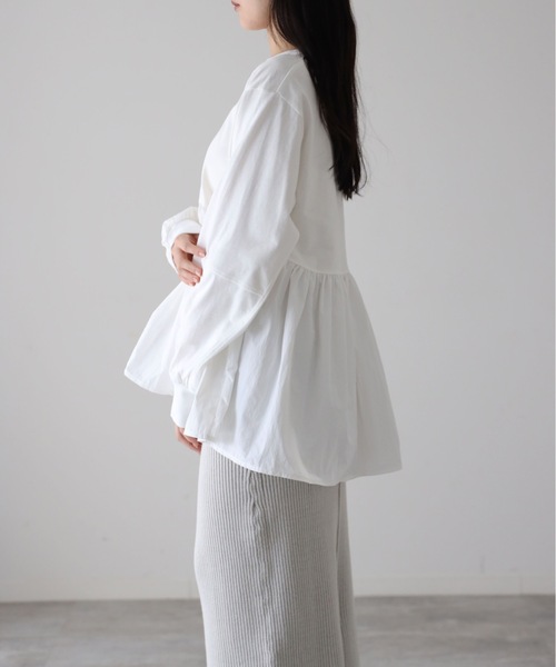 model：164cm. 着用サイズ：FREE