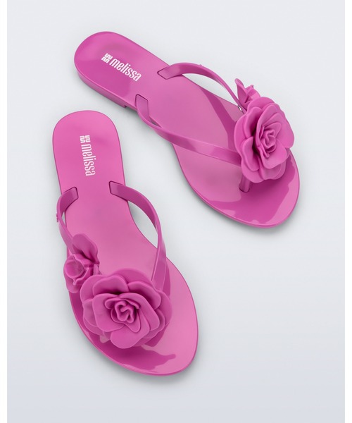 melissa(メリッサ)の「MELISSA HARMONIC PETALS AD(サンダル・レディース・ブラック/ライラック/ナチュラル・39/35-36/37/38)」の3枚目の写真