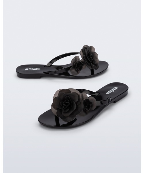 melissa(メリッサ)の「MELISSA HARMONIC PETALS AD(サンダル・レディース・ブラック/ライラック/ナチュラル・39/35-36/37/38)」の10枚目の写真