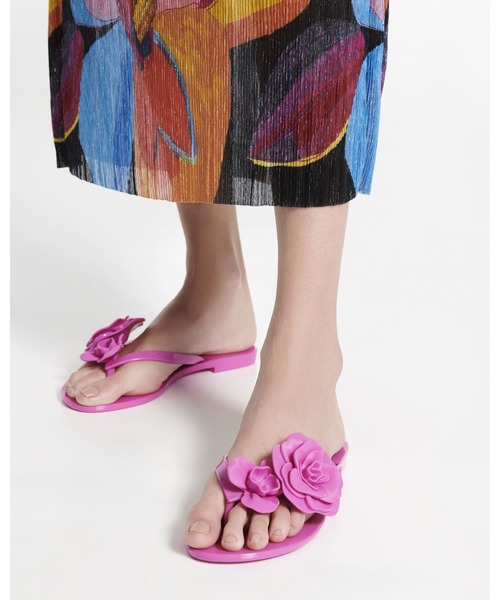 melissa(メリッサ)の「MELISSA HARMONIC PETALS AD(サンダル・レディース・ブラック/ライラック/ナチュラル・39/35-36/37/38)」の12枚目の写真