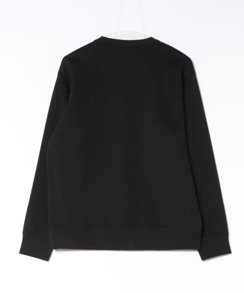LACOSTE（ラコステ）の「《LACOSTE》鹿の子ニットワントーンクルーネック（スウェット・メンズ・ブラック・5/4/3）」の2枚目の写真