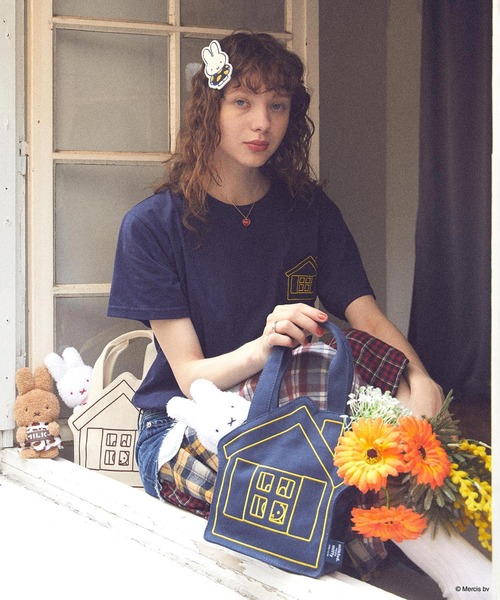 Miffy( ミッフィー)の「MILKFED. × MIFFY AND MELANIE S/S TEE(Tシャツ/カットソー・レディース・ホワイト/ネイビー・ONE SIZE)」の22枚目の写真