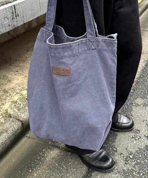 CIAOPANIC TYPY(チャオパニックティピー)の「製品染めトートッバッグ(トートバッグ・メンズ・グリーン/ネイビー/ブラウン・ONE SIZE)」の12枚目の写真
