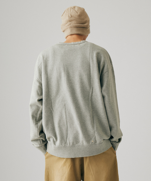 JOURNAL STANDARD J.S HOMESTEAD(ジャーナルスタンダードホームステッド)の「J.S.Homestead / パシフィック 裏毛 ダメージ スウェット(スウェット・メンズ・ブラック/ライトグレー/コバルトブルー/ブラウン・MEDIUM/LARGE)」の22枚目の写真