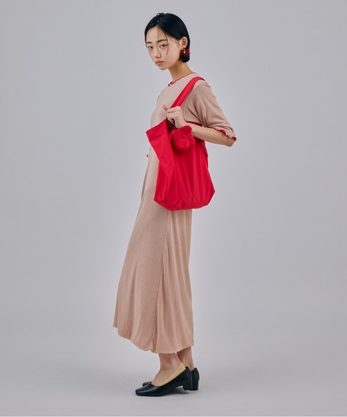 NON TOKYO（ノントーキョー）の「BEAR ECO BAG（エコバッグ/サブバッグ・レディース・レッド/ブルー/ブラック・FREE）」の7枚目の写真