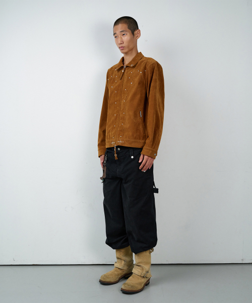 THEVINYLHOUSE(ザバイニルハウス)の「STUDDED SUEDE JACKET BROWN(その他アウター・レディース・その他・MEDIUM/LARGE)」の9枚目の写真