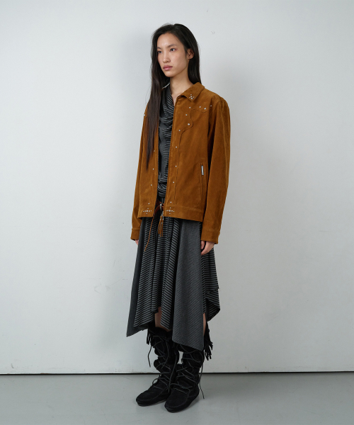 THEVINYLHOUSE(ザバイニルハウス)の「STUDDED SUEDE JACKET BROWN(その他アウター・レディース・その他・MEDIUM/LARGE)」の10枚目の写真