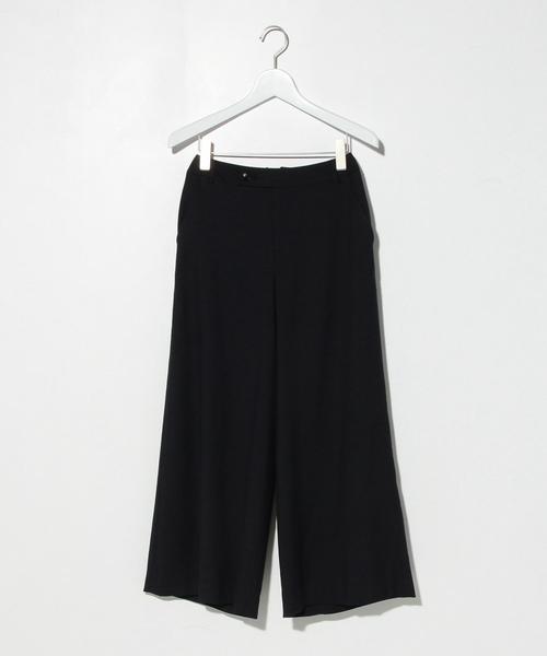 green label relaxing（グリーンレーベルリラクシング）の「L/T フレアー J パンツ◆（その他パンツ・レディース・オフホワイト/ネイビー・36/40/38）」の2枚目の写真