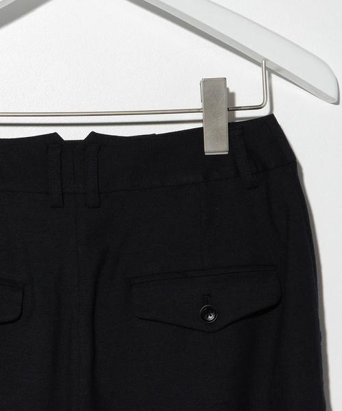 green label relaxing（グリーンレーベルリラクシング）の「L/T フレアー J パンツ◆（その他パンツ・レディース・オフホワイト/ネイビー・36/40/38）」の6枚目の写真