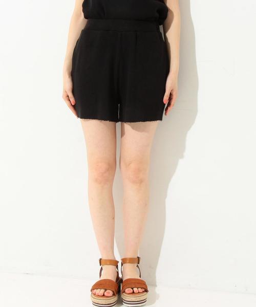 Another Edition（アナザーエディション）の「リブショートパンツ/ AEBC CリブSRT　PT◆（その他パンツ・レディース・ブラック/ケリー・FREE）」の7枚目の写真