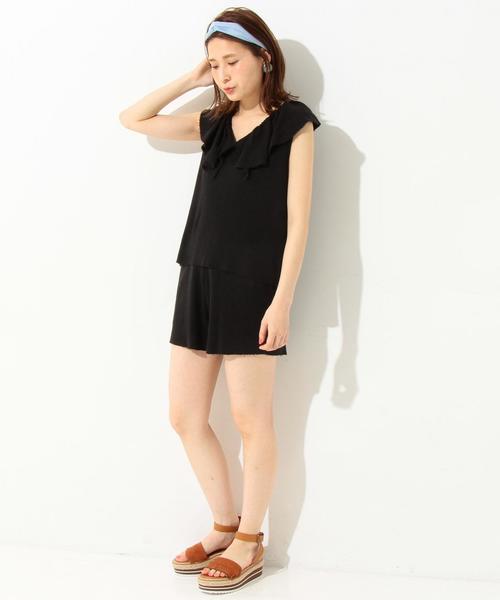 Another Edition（アナザーエディション）の「リブショートパンツ/ AEBC CリブSRT　PT◆（その他パンツ・レディース・ブラック/ケリー・FREE）」の13枚目の写真