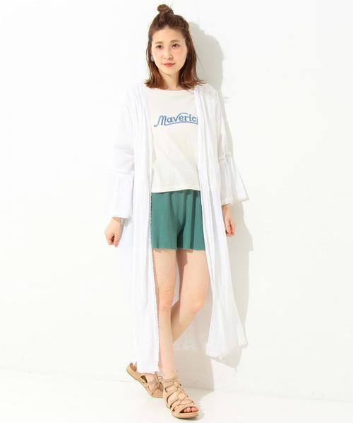 Another Edition（アナザーエディション）の「リブショートパンツ/ AEBC CリブSRT　PT◆（その他パンツ・レディース・ブラック/ケリー・FREE）」の4枚目の写真