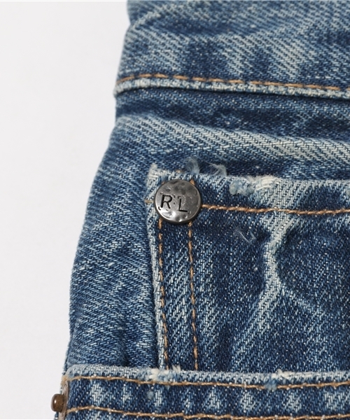 Denim & Supply Ralph Lauren(デニムアンドサプライラルフローレン)の「スターパッチ ジーンズ ショートパンツ(デニムパンツ・レディース・ブルー系9・26/27/25/24)」の14枚目の写真
