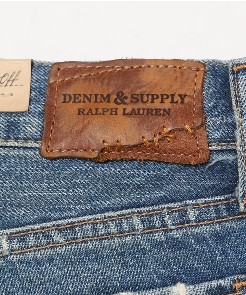 Denim & Supply Ralph Lauren(デニムアンドサプライラルフローレン)の「スターパッチ ジーンズ ショートパンツ(デニムパンツ・レディース・ブルー系9・26/27/25/24)」の16枚目の写真
