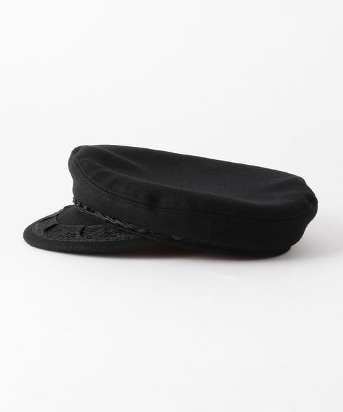 BEAUTY&YOUTH UNITED ARROWS（ビューティーアンドユースユナイテッドアローズ）の「＜AEGEAN HAT＞マリンキャップ◆（キャップ・レディース・ブラック・FREE）」の5枚目の写真