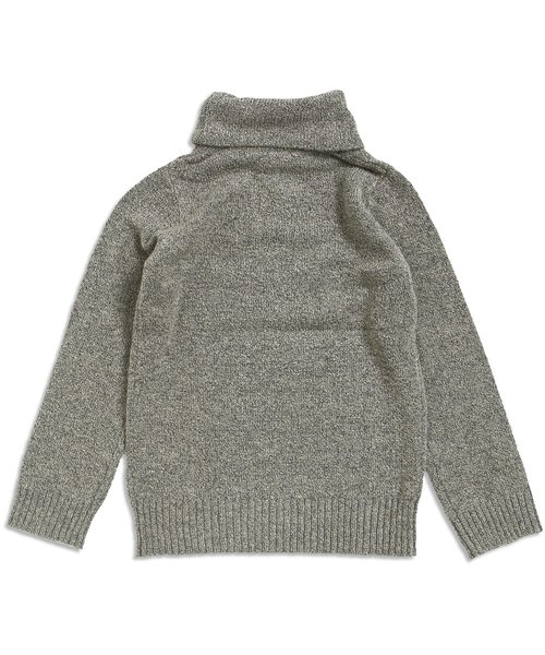 BREEZE（ブリーズ）の「タートルネックセーター（ニット/セーター・キッズ・グレー/ピンク/レインボー/キナリ・140/95/110/130/100/120/90/80）」の9枚目の写真