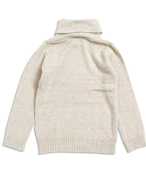 BREEZE（ブリーズ）の「タートルネックセーター（ニット/セーター・キッズ・グレー/ピンク/レインボー/キナリ・140/95/110/130/100/120/90/80）」の10枚目の写真