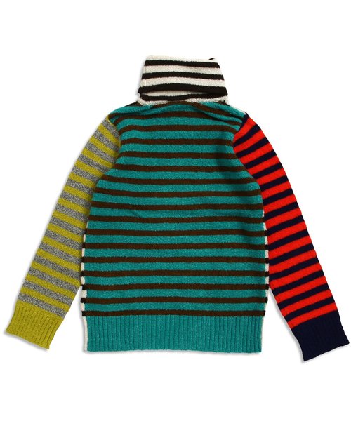 BREEZE（ブリーズ）の「タートルネックセーター（ニット/セーター・キッズ・グレー/ピンク/レインボー/キナリ・140/95/110/130/100/120/90/80）」の12枚目の写真