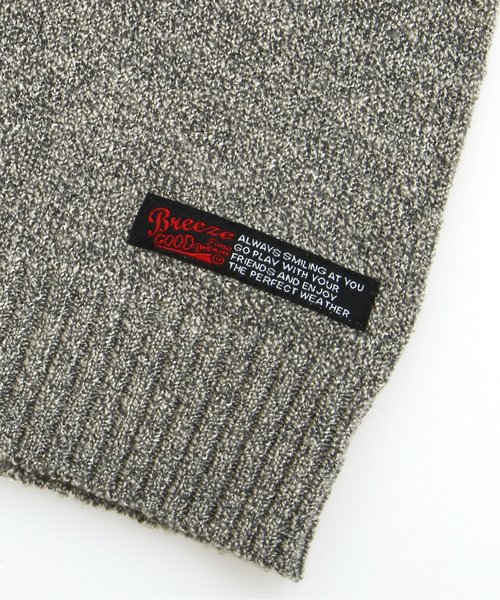 BREEZE（ブリーズ）の「タートルネックセーター（ニット/セーター・キッズ・グレー/ピンク/レインボー/キナリ・140/95/110/130/100/120/90/80）」の15枚目の写真