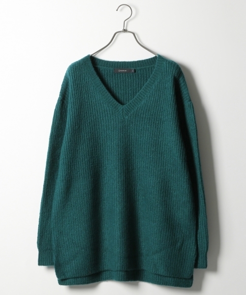 RAGEBLUE（レイジブルー）の「アゼアミVネックニット/742598（ニット