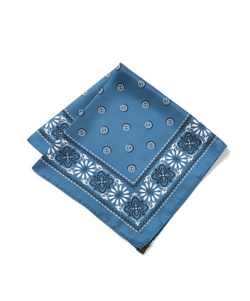 Manipuri マニプリ の Manipuri バンダナ柄 スカーフ ストール ショール Wear