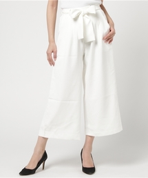 BLUEEAST | ボリュームリボンベルトのワイドパンツ(その他パンツ)