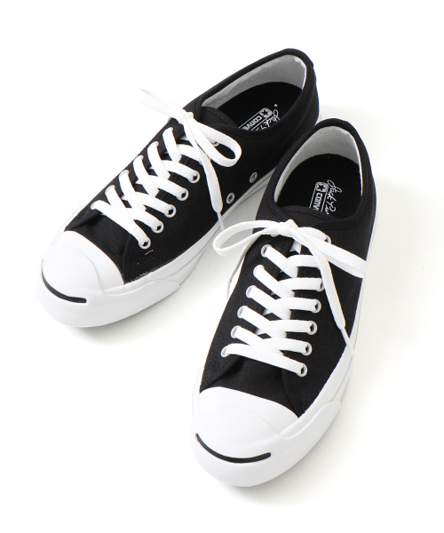 CONVERSE（コンバース）の「CONVERSE JACK PURCELL（スニーカー・メンズ・ホワイト/ブラック・9/9.5/8）」の2枚目の写真