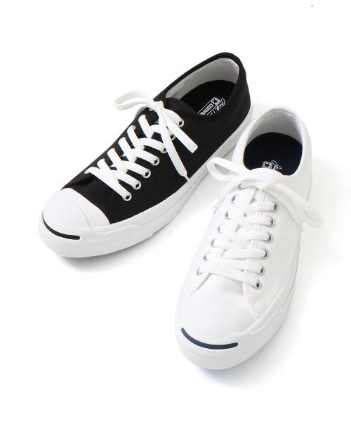 CONVERSE（コンバース）の「CONVERSE JACK PURCELL（スニーカー・メンズ・ホワイト/ブラック・9/9.5/8）」の3枚目の写真