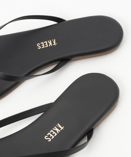 NOLLEY’S（ノーリーズ）の「【TKEES/ティーキーズ】 パイソンサンダル（サンダル・レディース・ベージュ系その他/ブラック系その他・S/M）」の8枚目の写真