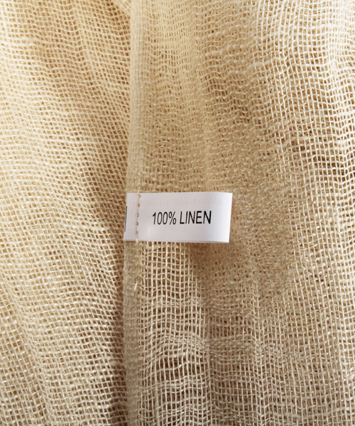 ８(eight)（エイト）の「リネン カラフル ロング ストール （ストール/ショール・メンズ・ライトグレー/パープル/ブルー・FREE）」の13枚目の写真