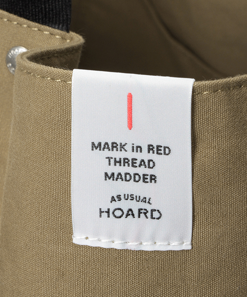 LBC（エルビーシー）の「マダートート（トートバッグ・レディース・チャコールグレー/ダークグリーン/オフホワイト・ONE SIZE）」の6枚目の写真