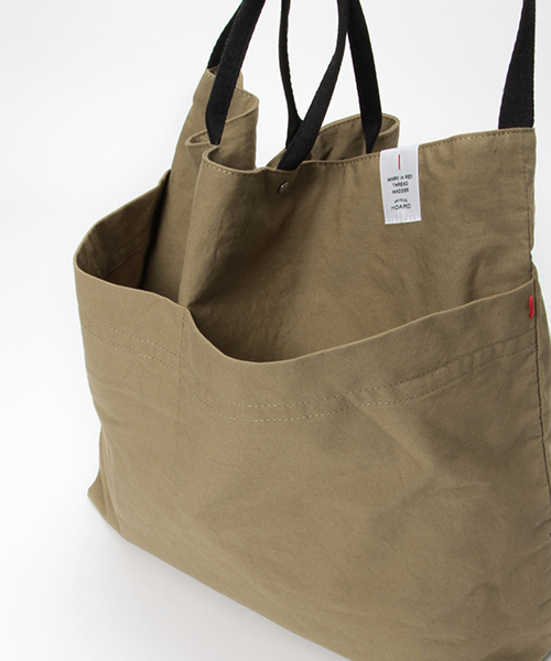 LBC（エルビーシー）の「マダートート（トートバッグ・レディース・チャコールグレー/ダークグリーン/オフホワイト・ONE SIZE）」の7枚目の写真