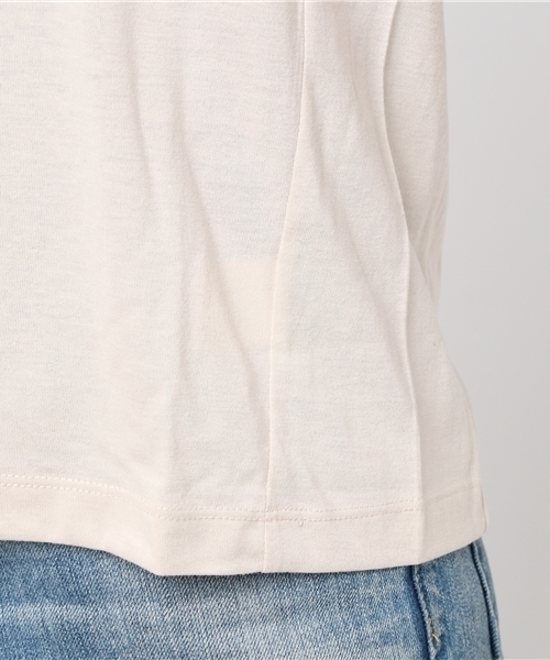 natural couture(ナチュラルクチュール)の「チューリップラッフル袖Tシャツ(Tシャツ/カットソー・レディース・ベージュ/カーキ/ブラック/レッド・FREE)」の10枚目の写真