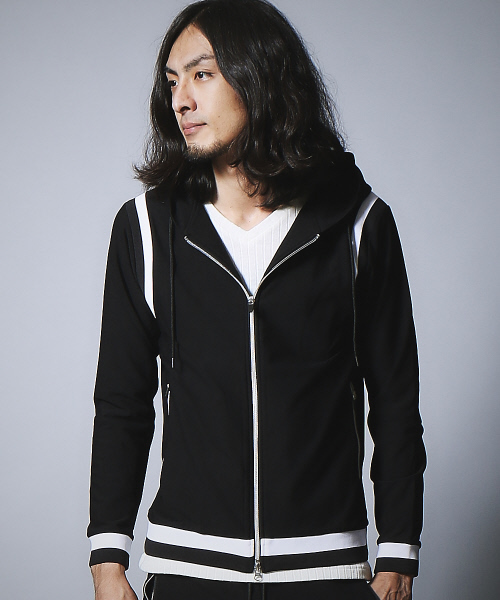 美品 5351 POUR LES HOMMES ハイテンション裏毛パーカー S 5351 POUR LES HOMMES（ゴーサンゴーイチプールオム）の「ハイ
