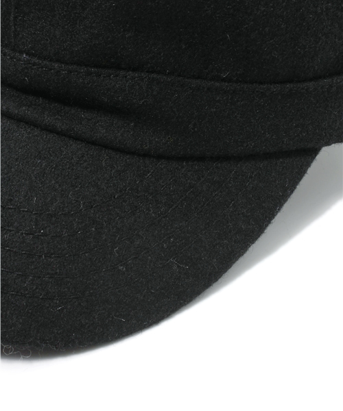 BEAMS（ビームス）の「BEAMS / WOOL WORK CAP（キャップ・メンズ・グレー/ブラック/ブラウン・ONE SIZE）」の7枚目の写真