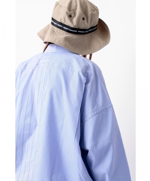 MONKEY TIME(モンキータイム)の「<monkey time> STRIPE PANEL OVERSIZED REG/シャツ(シャツ/ブラウス・メンズ・コバルトブルー・LARGE/X-LARGE/MEDIUM)」の5枚目の写真