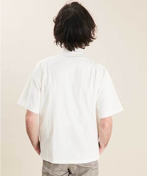 UNITED TOKYO モックネック　シャツ　サイズ1 UNITED TOKYO セーター ニット 18G サーブルストレッチモック