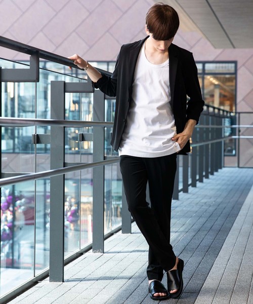 STUDIOUS(ステュディオス)の「【STUDIOUS】ストレッチエフェクトクールタッチテーラードジャケット(テーラードジャケット・メンズ・ブラック/グレー・1/3/2)」の16枚目の写真
