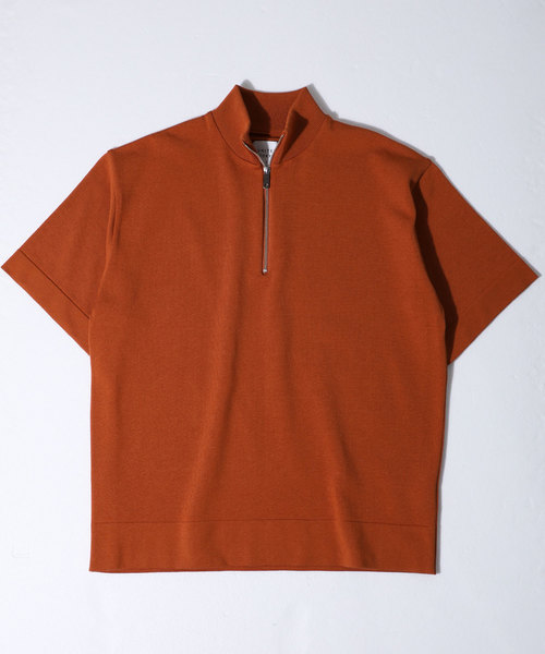 UNITED TOKYO - 【美品】UNITED TOKYO クレールシアーハーフニット ネイビー 紺 半袖 美品】UNITED TOKYO クレールシアーハーフニット ネイビー 紺
