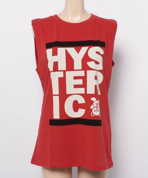 ヒステリックグラマー レッド タンクトップ HYSTERIC GLAMOUR HYSTERIC