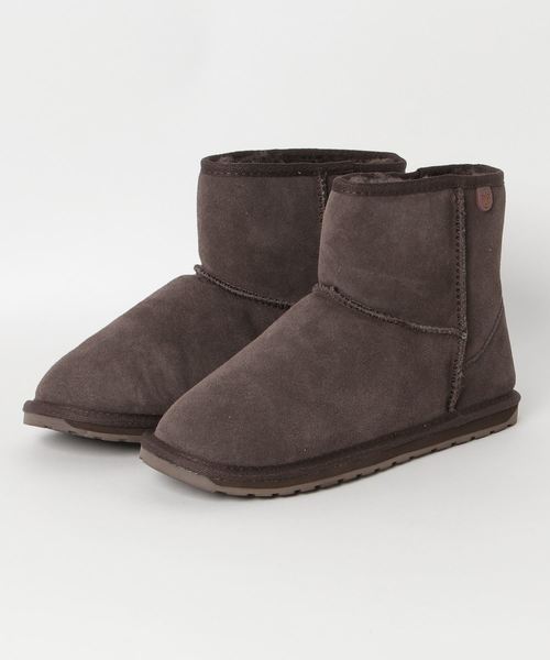 EMU Australia（エミューオーストラリア）の「Wallaby Mini Teens（ブーツ・キッズ・チャコールグレー/ブラック/ベージュ/チョコ/ダークブルー・23cm/24cm）」の3枚目の写真