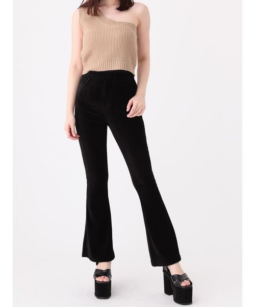 EMODA（エモダ）の「コーデュロイフィットパンツ（その他パンツ・レディース・ブラック/カーキ/キャメル・FREE）」の17枚目の写真