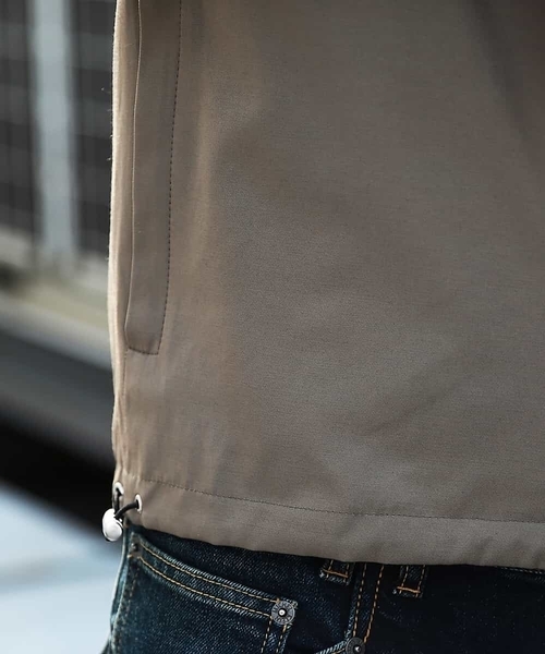 MICHEL KLEIN HOMME (ミッシェルクランオム)の「ブルゾン(クリアツイル)(ブルゾン・メンズ・ブラック/カーキ・MEDIUM/LARGE/X-LARGE/XX-LARGE)」の11枚目の写真