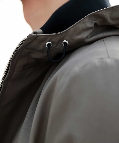 MICHEL KLEIN HOMME (ミッシェルクランオム)の「ブルゾン(クリアツイル)(ブルゾン・メンズ・ブラック/カーキ・MEDIUM/LARGE/X-LARGE/XX-LARGE)」の13枚目の写真