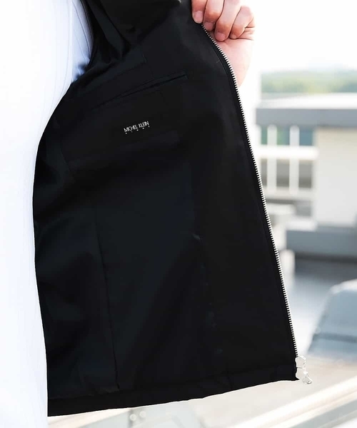 MICHEL KLEIN HOMME (ミッシェルクランオム)の「ブルゾン(クリアツイル)(ブルゾン・メンズ・ブラック/カーキ・MEDIUM/LARGE/X-LARGE/XX-LARGE)」の15枚目の写真