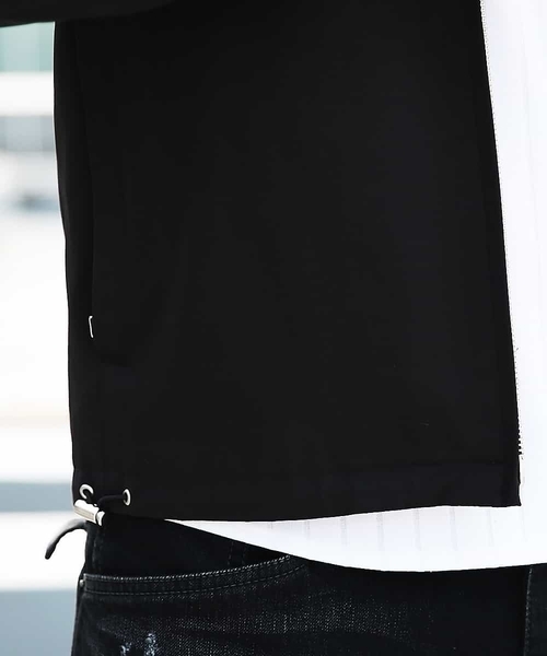 MICHEL KLEIN HOMME (ミッシェルクランオム)の「ブルゾン(クリアツイル)(ブルゾン・メンズ・ブラック/カーキ・MEDIUM/LARGE/X-LARGE/XX-LARGE)」の16枚目の写真