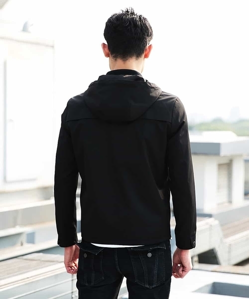 MICHEL KLEIN HOMME (ミッシェルクランオム)の「ブルゾン(クリアツイル)(ブルゾン・メンズ・ブラック/カーキ・MEDIUM/LARGE/X-LARGE/XX-LARGE)」の20枚目の写真