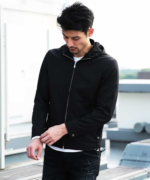 MICHEL KLEIN HOMME (ミッシェルクランオム)の「ブルゾン(クリアツイル)(ブルゾン・メンズ・ブラック/カーキ・MEDIUM/LARGE/X-LARGE/XX-LARGE)」の21枚目の写真