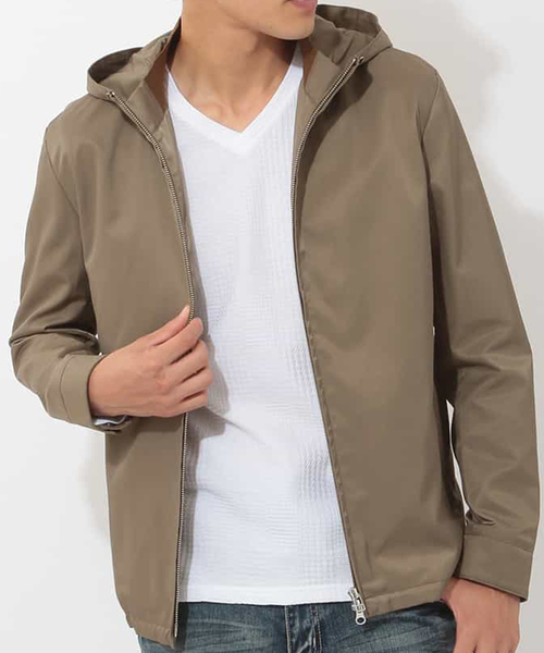 MICHEL KLEIN HOMME (ミッシェルクランオム)の「ブルゾン(クリアツイル)(ブルゾン・メンズ・ブラック/カーキ・MEDIUM/LARGE/X-LARGE/XX-LARGE)」の2枚目の写真